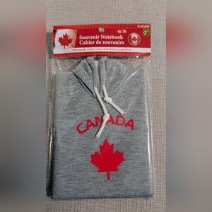 Brand New Souvenir Canada Notebook with Hoody Cover